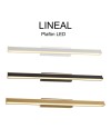 LINEAL * PLAFÓN LED 22W - PINTURA ORO